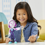 Spidey og hans fantastiske venner Supersized 9 tommers figur Ghost Spider Spidey og hans fantastiske venner Supersized 9 tommers figur Ghost Spider