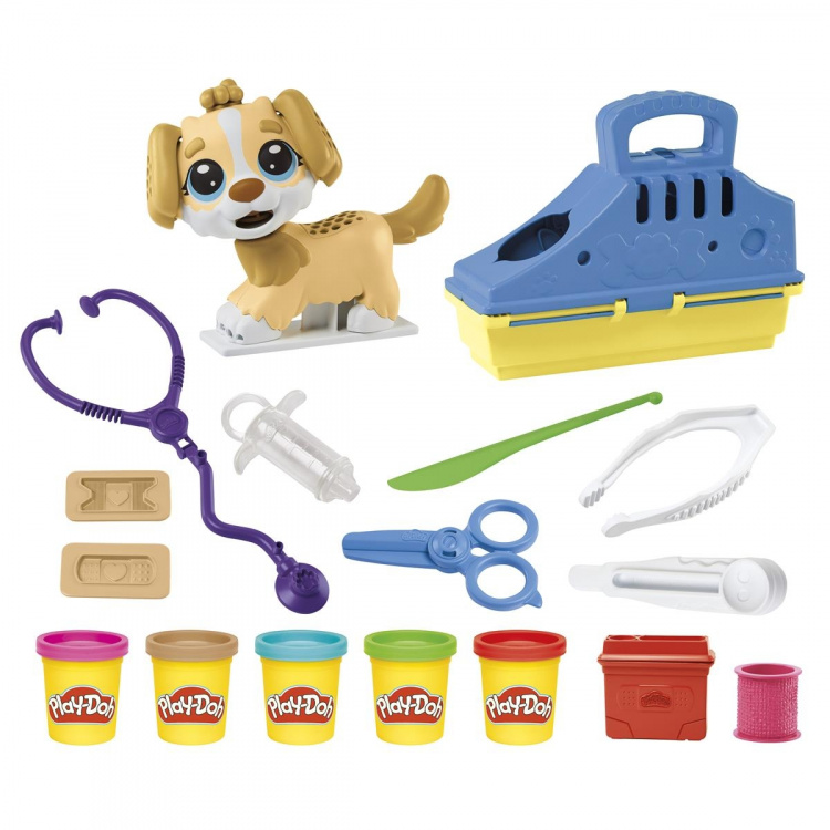 Play-Doh lekesett Care \'n Carry Vet