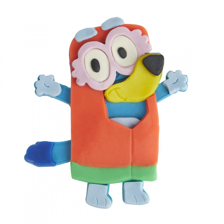 Hasbro Play-Doh Bluey Make \'n Mash-kostymer lekesett