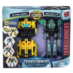 Transformers EarthSpark Cyber Combiner (Bumblebee og Mo Malto)