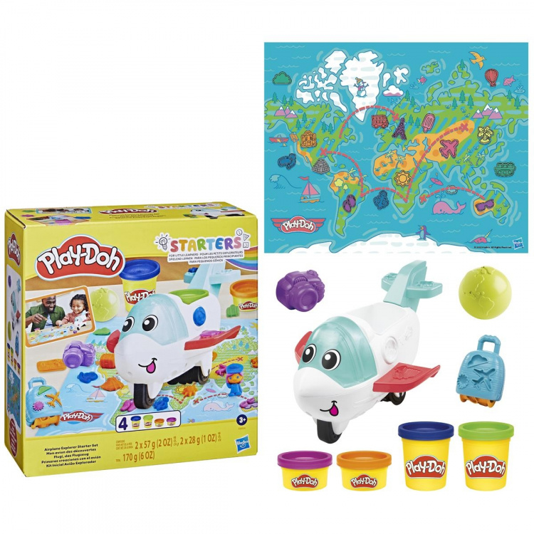 Play-Doh Starters lekesett Fly Explorer