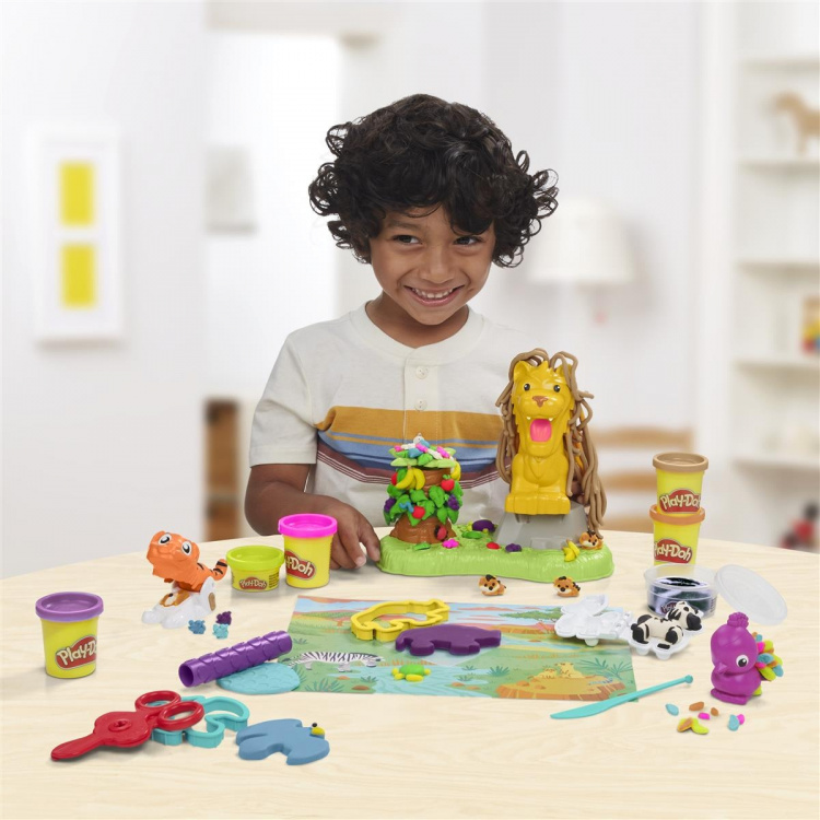 Play-Doh lekesett Grown Mane Lion og venner