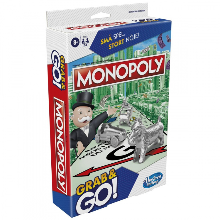 Hasbro Grab & Go Monopoly (SE/FI) Hasbro Grab & Go Monopoly (SE/FI)