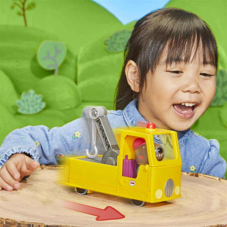 Hasbro Peppa Pigs bestefar hunder tauebil Hasbro Peppa Pigs bestefar hunder tauebil