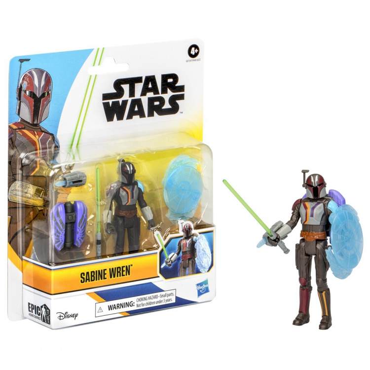 Star Wars Epic Hero Series 4-tommers Deluxe-figur Sabine Wren