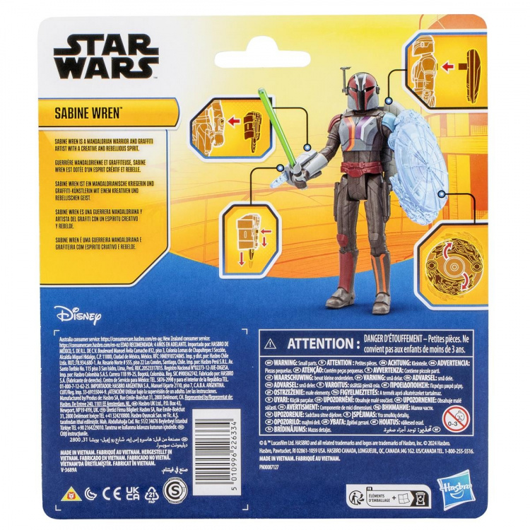 Star Wars Epic Hero Series 4-tommers Deluxe-figur Sabine Wren