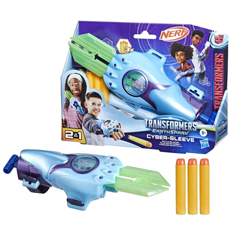 Transformers EarthSpark rollespill Cyber-sleeve Blaster