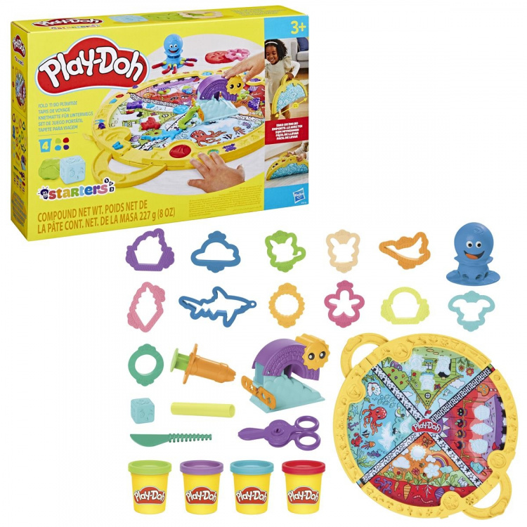 Play-Doh Starters lekesett Fold and Go Playmat