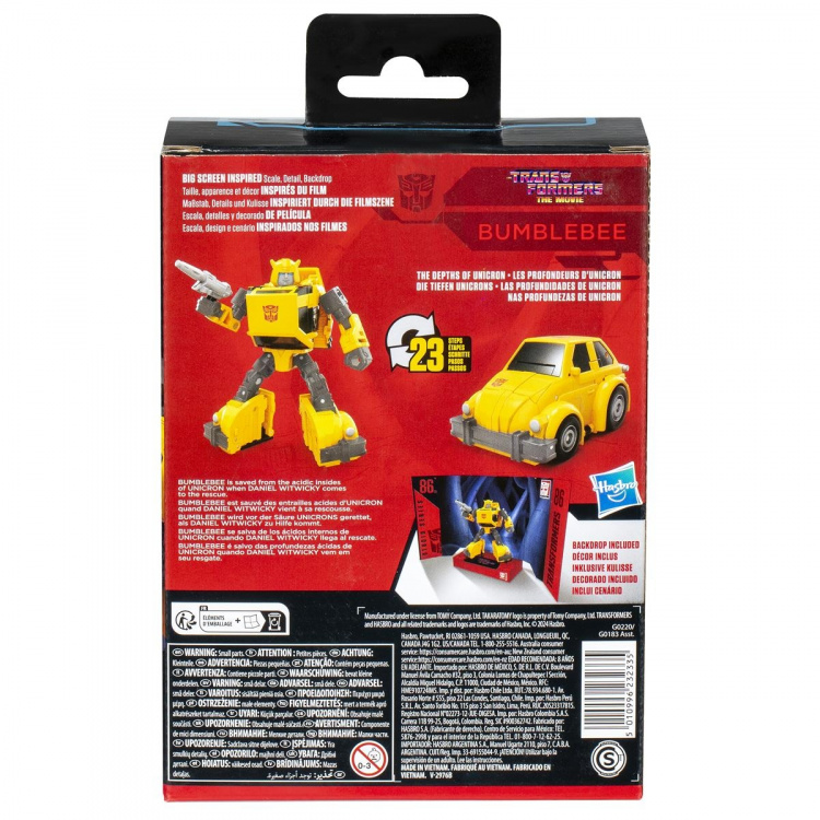 Transformers Generations Studio Series A nivå 86 Bumblebee