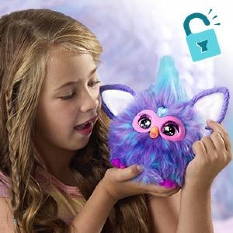 Hasbro Furby interaktivt plysj leketøy lilla (EN) Hasbro Furby interaktivt plysj leketøy lilla (EN)