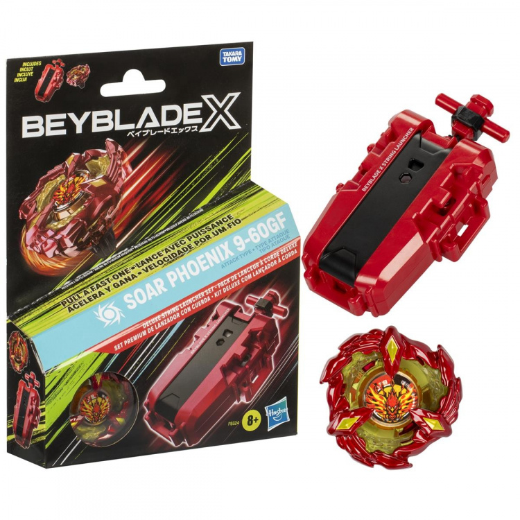 Hasbro Beyblade Burst BBX Deluxe Launcher & Top Soar Phoenix 9-60GF