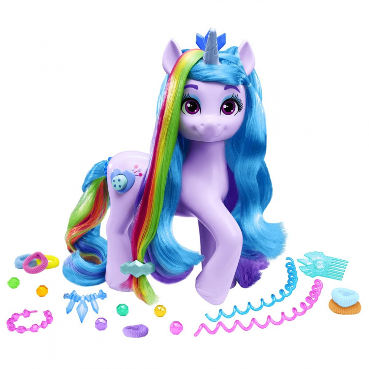 Hasbro My Little Pony 9 tommers Crystal Magic Izzy Hasbro My Little Pony 9 tommers Crystal Magic Izzy