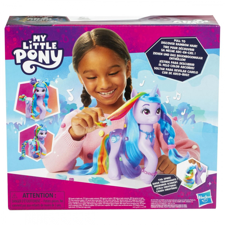 Hasbro My Little Pony 9 tommers Crystal Magic Izzy Hasbro My Little Pony 9 tommers Crystal Magic Izzy