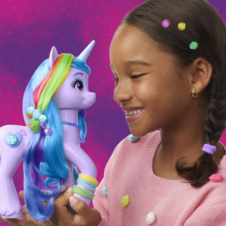 Hasbro My Little Pony 9 tommers Crystal Magic Izzy Hasbro My Little Pony 9 tommers Crystal Magic Izzy
