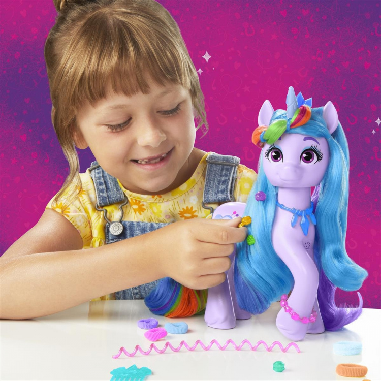 Hasbro My Little Pony 9 tommers Crystal Magic Izzy Hasbro My Little Pony 9 tommers Crystal Magic Izzy