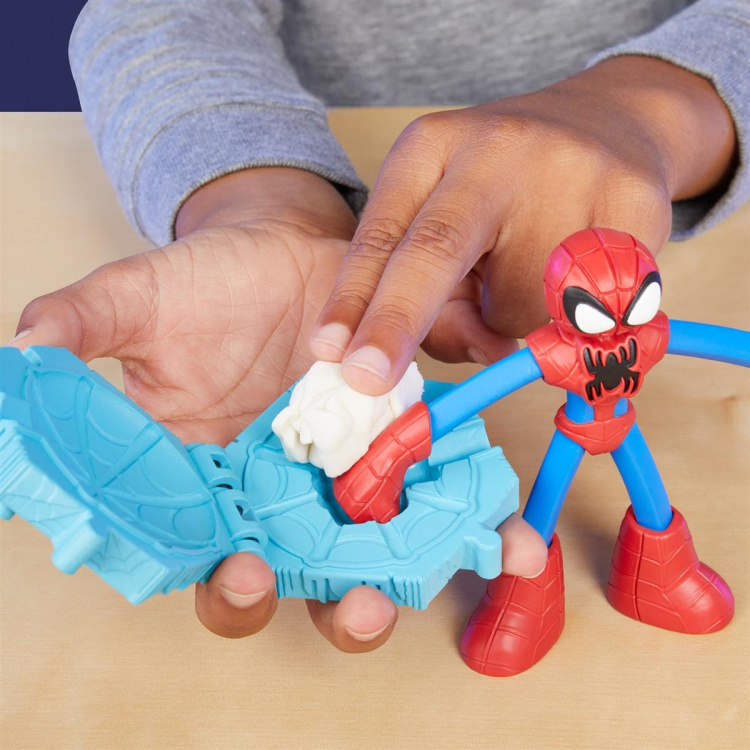 Play-Doh Marvel Spider-Man Launch & Slice lekesett