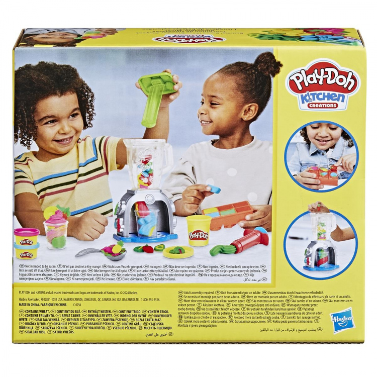 Play-Doh Kitchen Creations lekesett Swirlin Smoothies Blender