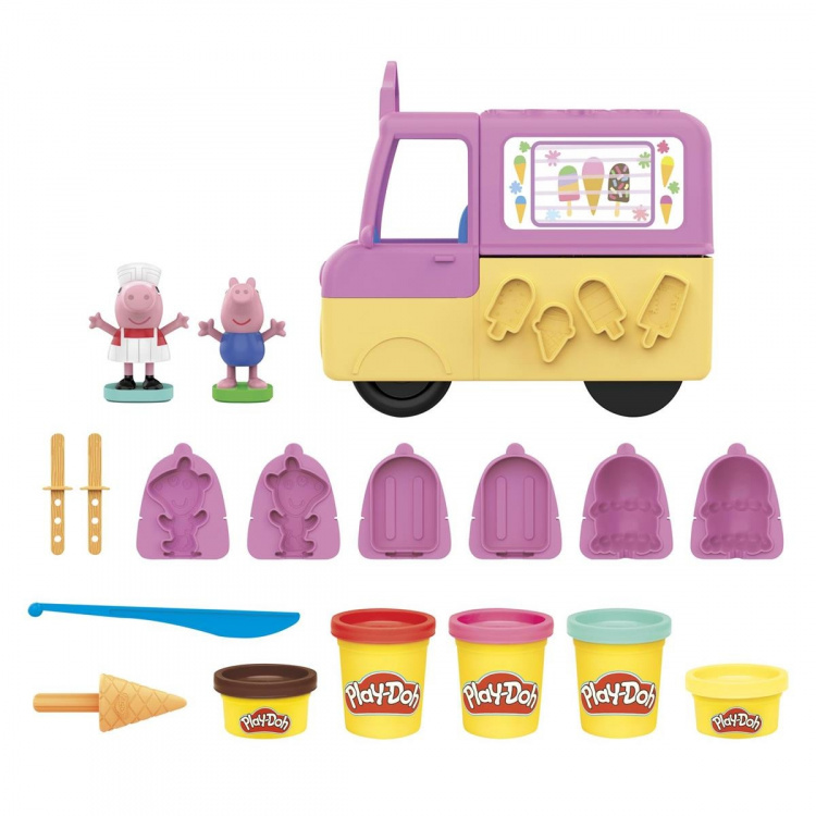 Play-Doh Peppa Pig-lekesett Peppas iskrem-lekesett