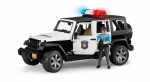 Bruder Jeep Wrangler Unlimited Rubicon politibil med politimann (02526)