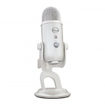Blue Microphone Blue - Mic Yeti Aurora Collection USB-mikrofon hvit tåke