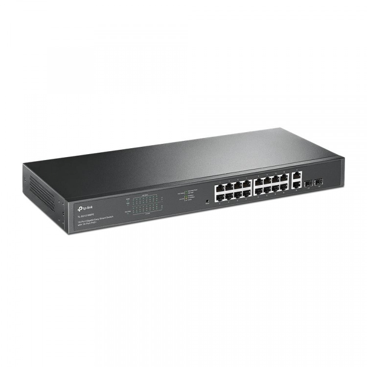 TP-Link 18-port Gigabit Easy Smart-svitsj med 16-port PoE+