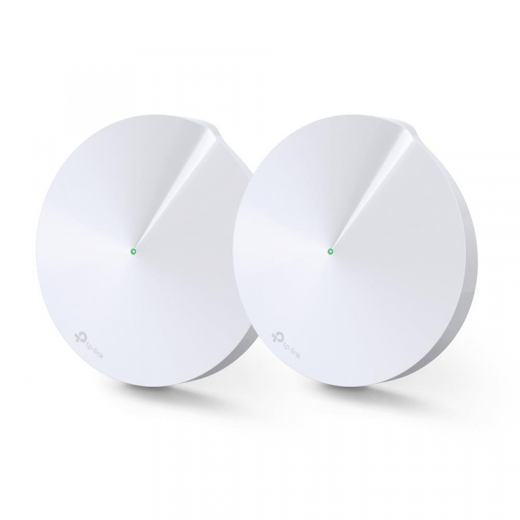 TP-Link Deco M5 (2-pakning) AC1300 Wi-Fi-system med netting for hele hjemmet TP-Link Deco M5 (2-pakning) AC1300 Wi-Fi-system med netting for hele hjemmet