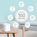 TP-Link Deco X60 (3-pakning) Wi-Fi 6 AX Wi-Fi-system for hele hjemmet TP-Link Deco X60 (3-pakning) Wi-Fi 6 AX Wi-Fi-system for hele hjemmet