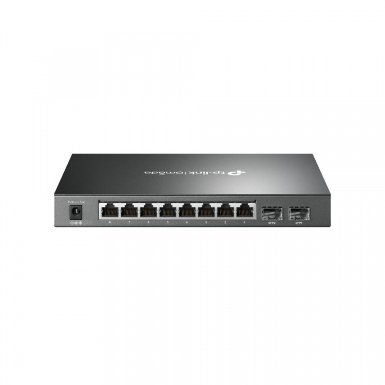 TP-Link 8-port Gigabit Smart PoE-bryter med 2 SFP-spor