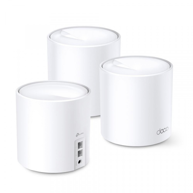 TP-Link Deco X20 (3-pakning) Wi-Fi 6 AX1800 Wi-Fi-system med netting for hele hjemmet TP-Link Deco X20 (3-pakning) Wi-Fi 6 AX1800 Wi-Fi-system med netting for hele hjemmet