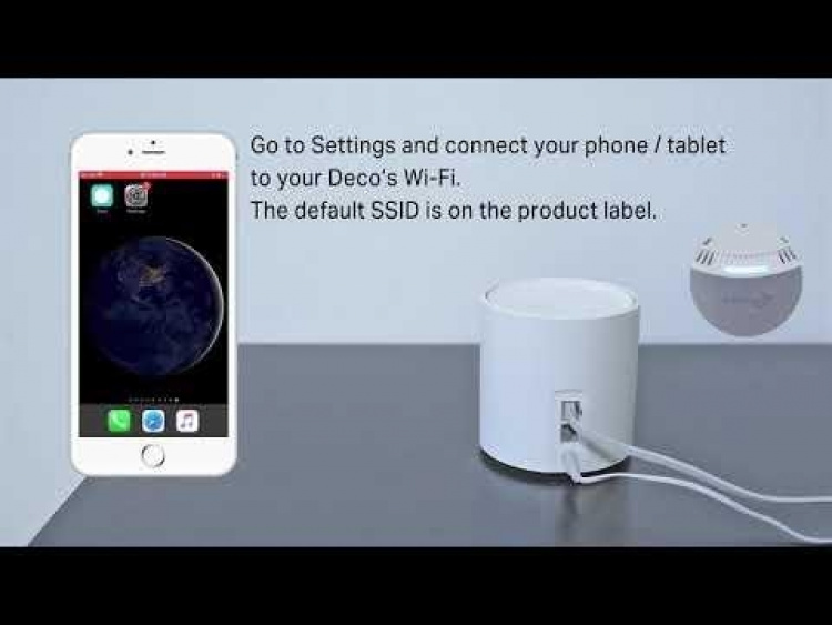 TP-Link Deco X20 (1-pk.) Wi-Fi 6 AX1800 Wi-Fi-system med netting for hele hjemmet TP-Link Deco X20 (1-pk.) Wi-Fi 6 AX1800 Wi-Fi-system med netting for hele hjemmet