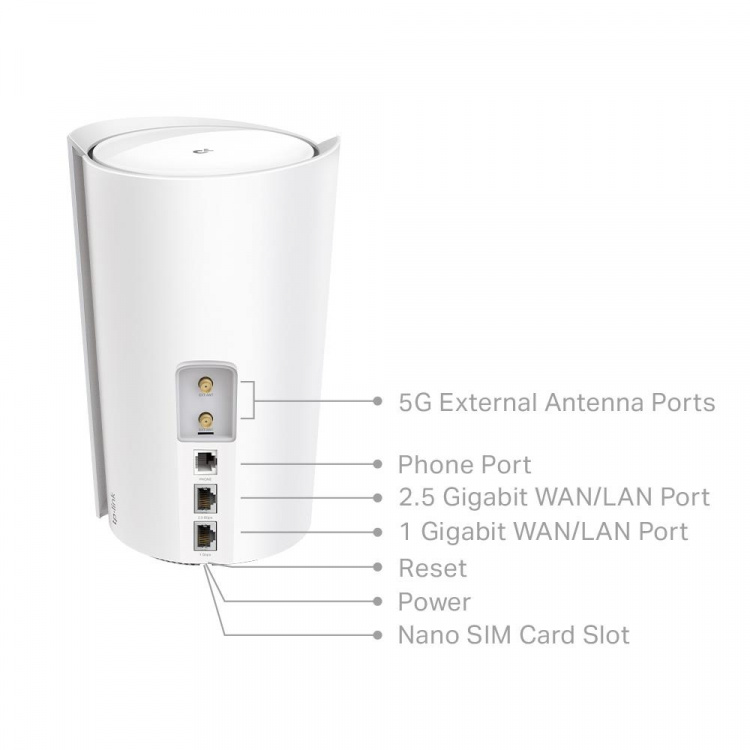TP-Link Deco X80 AX6000 5G Wi-Fi 6-gateway for hele hjemmet