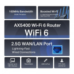 TP-Link AX5400 Dual-Band Gigabit Wi-Fi 6 Router / Archer AX72 Pro