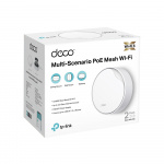 TP-Link Deco X50-PoE Wi-Fi 6 AX3000 Mesh-system med PoE (2-pakning)