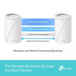 TP-Link Deco BE65 Wi-Fi 7 BE9300 Wi-Fi-system for hele hjemmet (2-pakning)