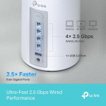 TP-Link Deco BE65 Wi-Fi 7 BE9300 Wi-Fi-system for hele hjemmet (1-pk) TP-Link Deco BE65 Wi-Fi 7 BE9300 Wi-Fi-system for hele hjemmet (1-pk)