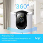 TP-Link Tapo Pan/Tilt AI Wi-Fi-kamera for hjemmesikkerhet / Tapo C225 TP-Link Tapo Pan/Tilt AI Wi-Fi-kamera for hjemmesikkerhet / Tapo C225