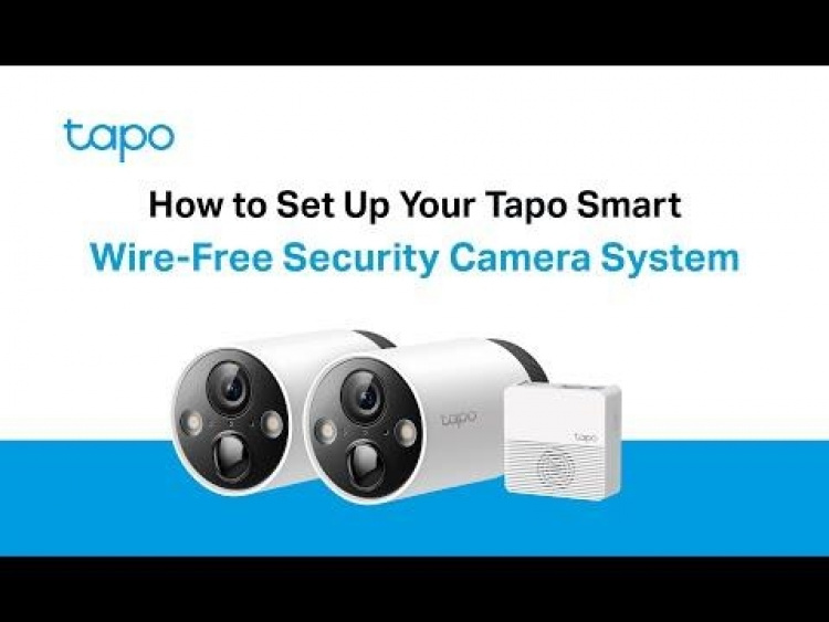 TP-Link Tapo Smart trådløst sikkerhetskamerasystem, 1-kamera /Tapo C420S1