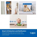 TP-Link Tapo AI Wi-Fi-kamera for hjemmesikkerhet / Tapo C125 TP-Link Tapo AI Wi-Fi-kamera for hjemmesikkerhet / Tapo C125