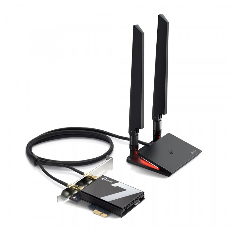 TP-Link BE9300 Tri-Band Wi-Fi 7 Bluetooth PCIe-adapter / Archer TBE550E TP-Link BE9300 Tri-Band Wi-Fi 7 Bluetooth PCIe-adapter / Archer TBE550E