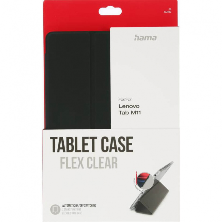 Hama Flex Clear Tablet Case Lenovo Tab M11 Black/Transparent