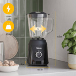 Tristar Blender BL-4482 1L Glaskanne 350W pulsfunksjon