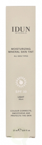 Idun Minerals Moisturizing Mineral Skin Tint SPF30 27 ml Light Warm