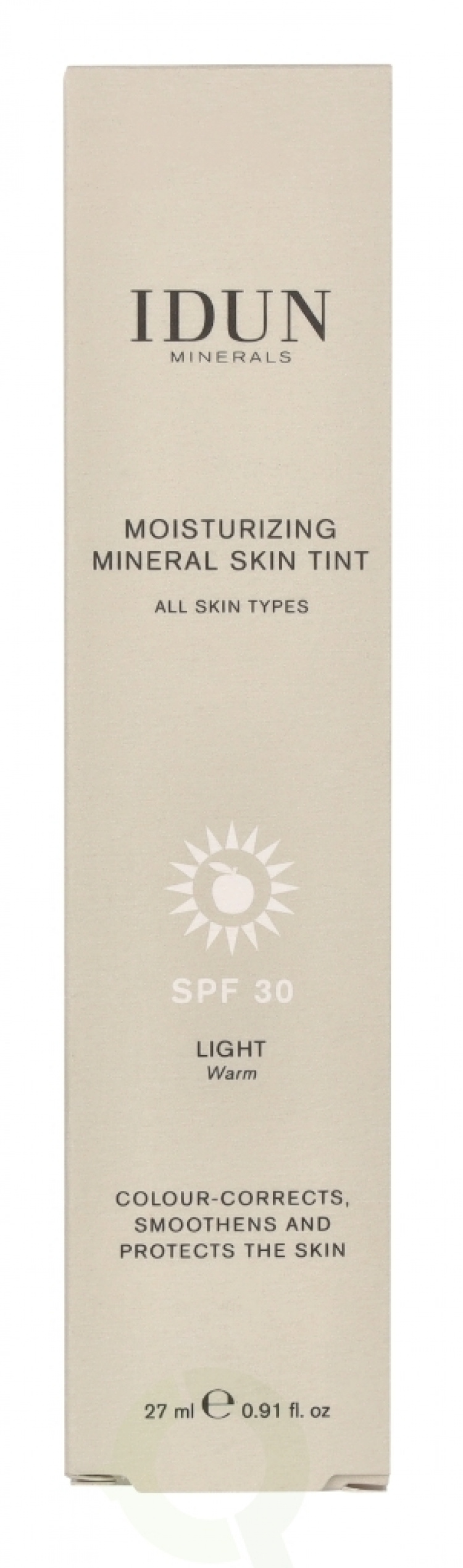 Idun Minerals Moisturizing Mineral Skin Tint SPF30 27 ml Light Warm