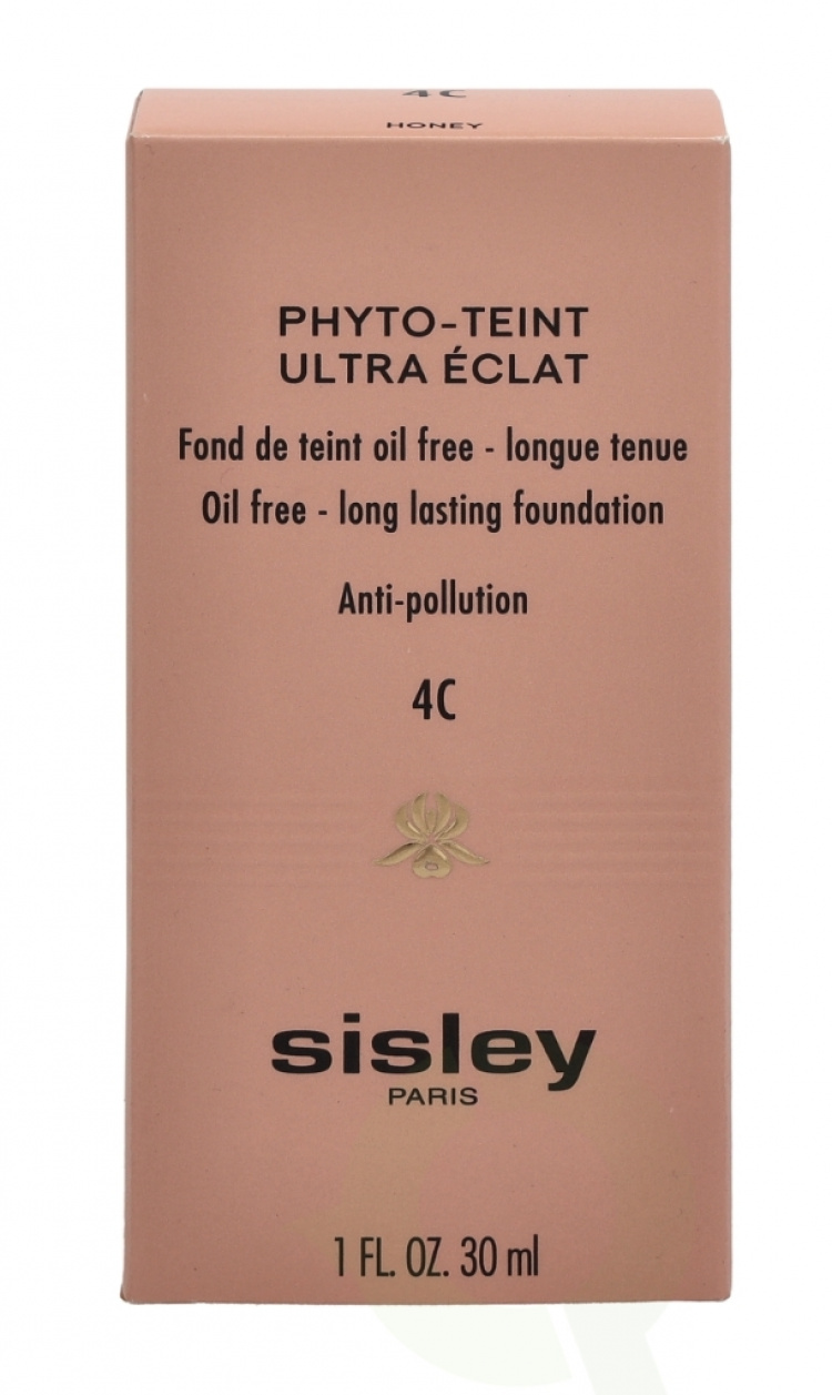 Sisley Phyto-Teint Ultra Eclat Oil Free Long Lasting Found. 30 ml #4 Honey
