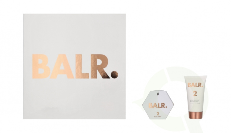 Balr. 2 FOR WOMEN Gavesett 80 ml Edp Spray 30 ml/Body Lotion 50 ml