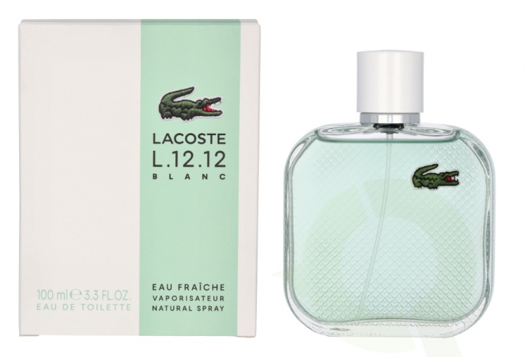 Lacoste L.12.12 Blanc Eau Fraiche Edt Spray 100 ml
