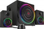 Speedlink GRAVITY CARBON RGB 2.1 høyttalersystem Speedlink GRAVITY CARBON RGB 2.1 høyttalersystem