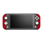 LIZARD SKINS DSP-kontrollergrep for Switch Lite Crimson Red LIZARD SKINS DSP-kontrollergrep for Switch Lite Crimson Red