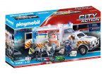 Playmobil Amerikansk ambulanse med lys og lyd (70936) Playmobil Amerikansk ambulanse med lys og lyd (70936)