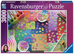 Ravensburger Puslespill på puslespill 3000p - (10217471)